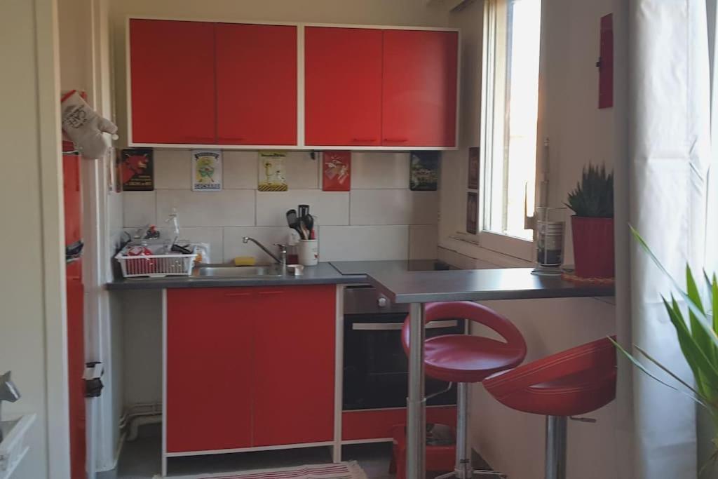 Ferienwohnung Parking Prive,T1 Bis, 10Mn Lyon Centre Villeurbanne Exterior foto